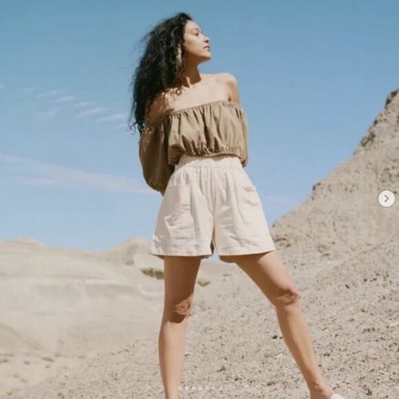 Ozma Utility Shorts S BROWN - Picture 5 of 11